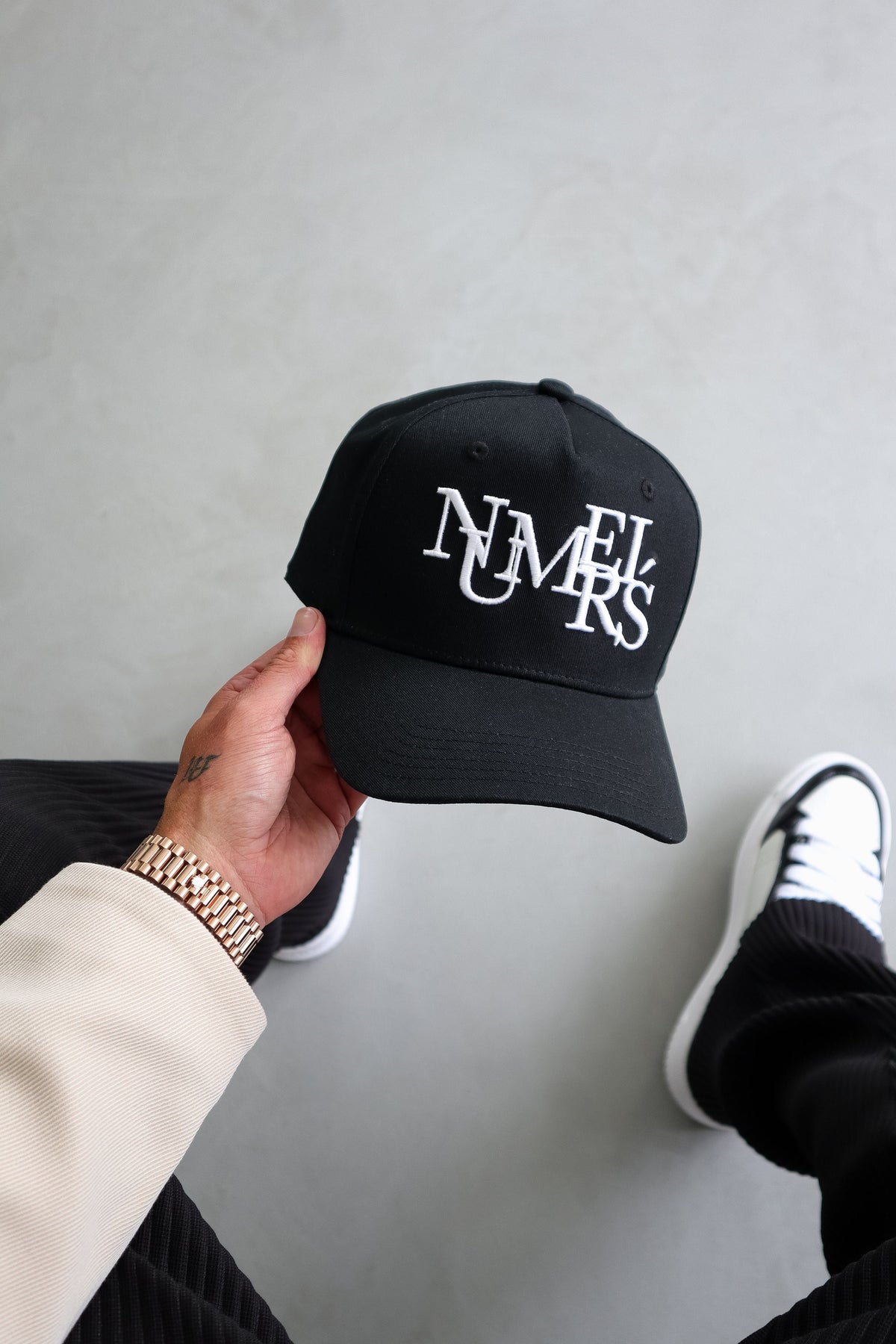 Serif Cap