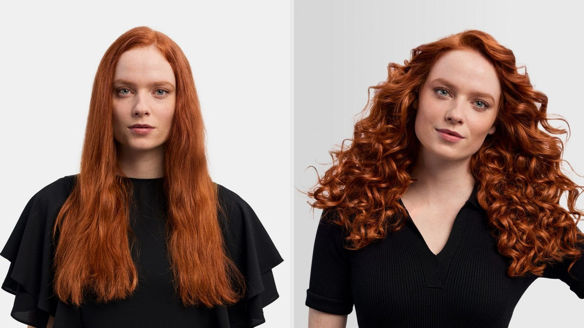 Multi-styler Dyson Airwrap i.d.™ - cheveux raides à ondulés (Soie ambrée)
