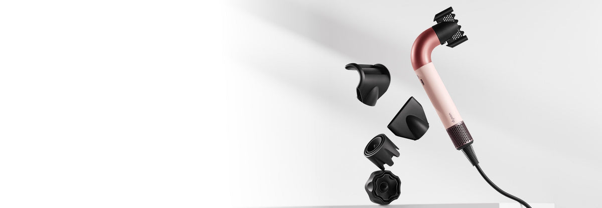 Sèche-cheveux Dyson Supersonic r™ - cheveux raides à ondulés (Rose Céramique)