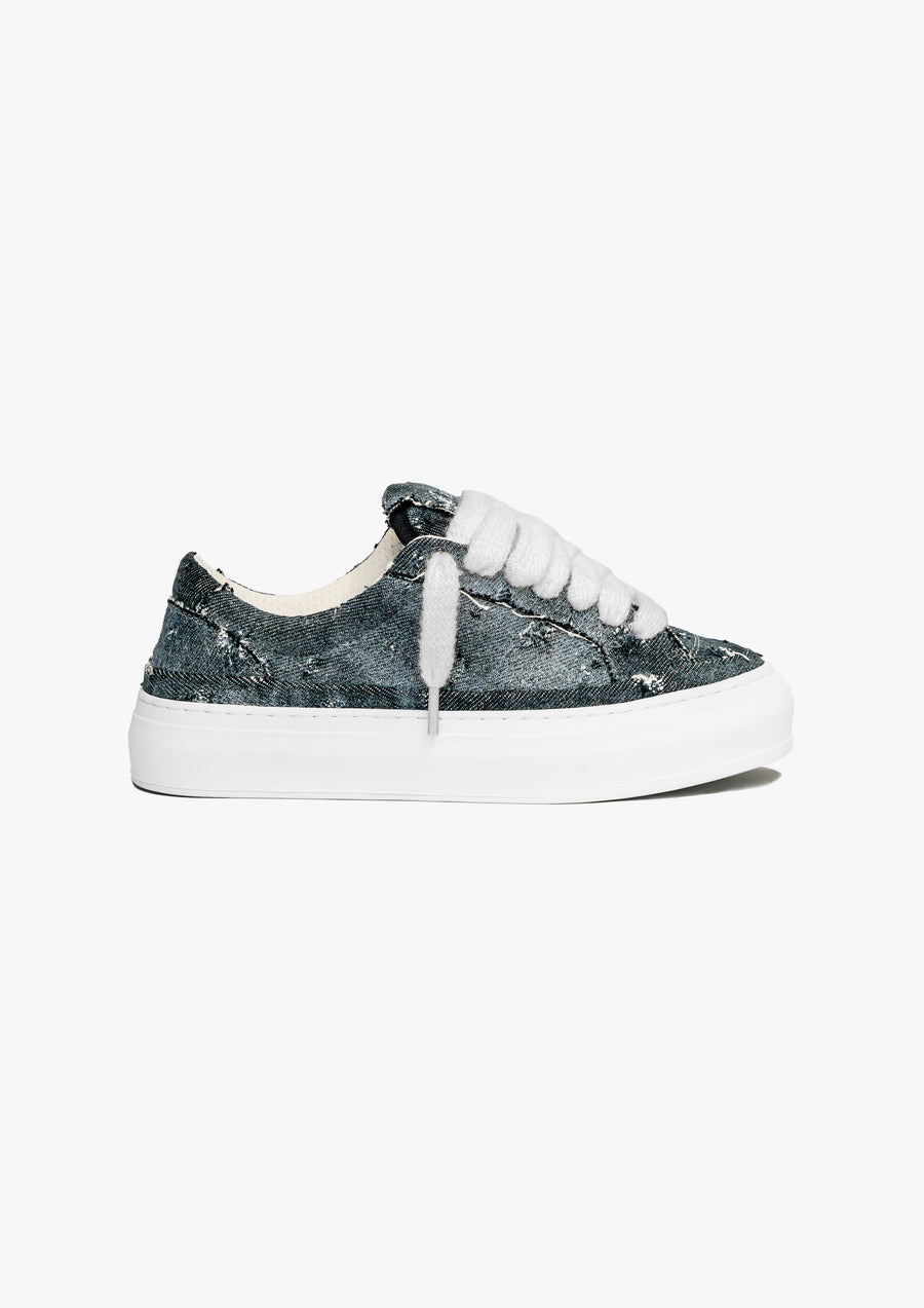 Athena - Frayed Denim